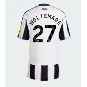 Newcastle United Nick Woltemade #27 Jalkapallovaatteet Naisten Kotipaita 2025-26 Lyhythihainen